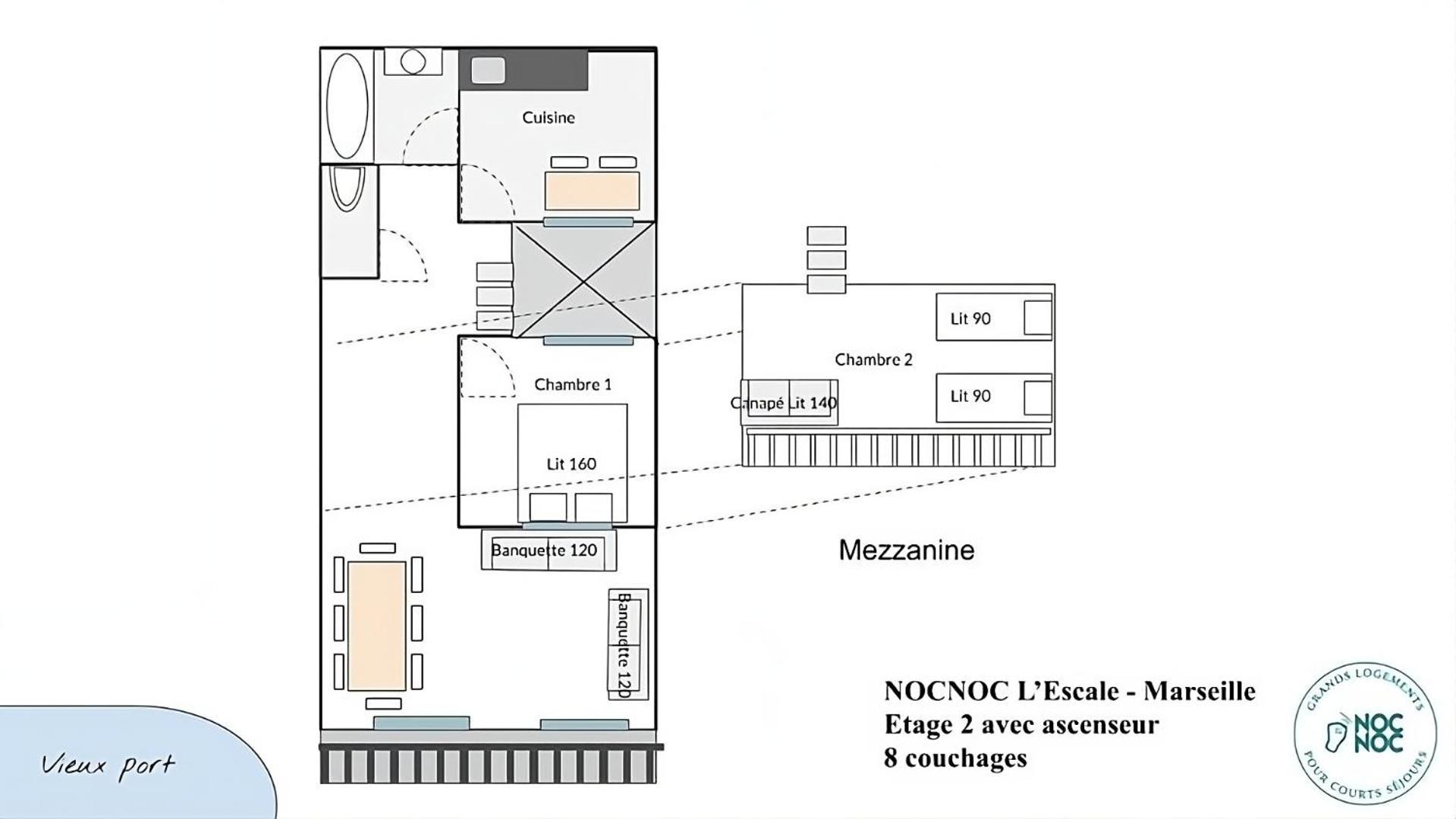 Nocnoc- L'Escale Apartment Marsilia Exterior foto